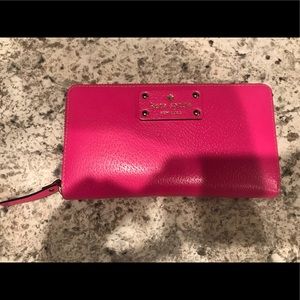 Kate Spade Grand Street Wallet - Hot Pink